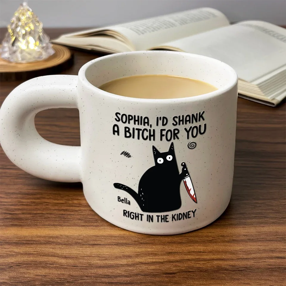 Whenever I See Them, I Think - Coworker Personalized Custom Chunky Mug - Gift For Coworkers, Work Friends, Colleagues - Image 9