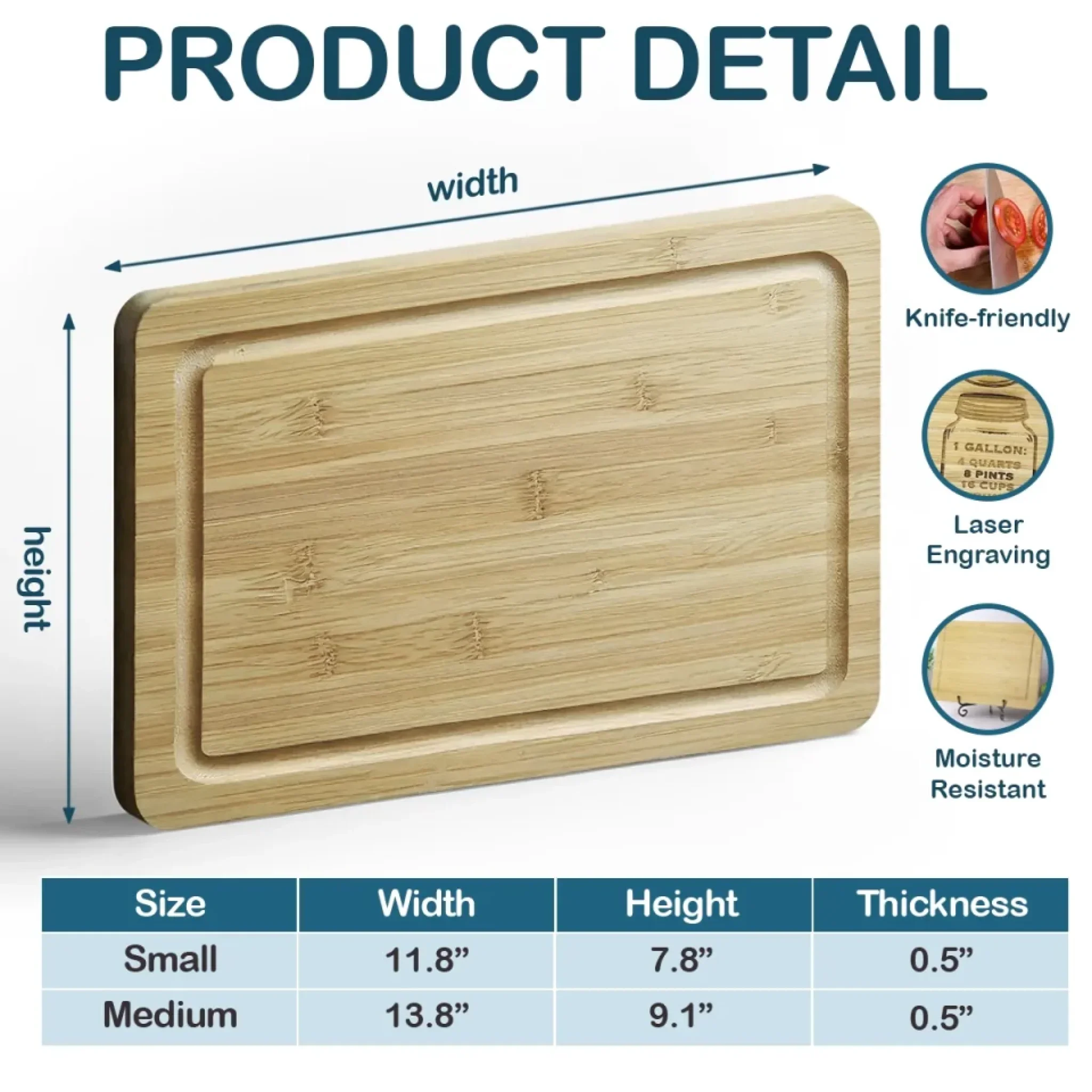 Where Love Always Grows - Couple Personalized Custom Engraved Wooden Cutting Board - Gift For Husband Wife, Anniversary - Image 5