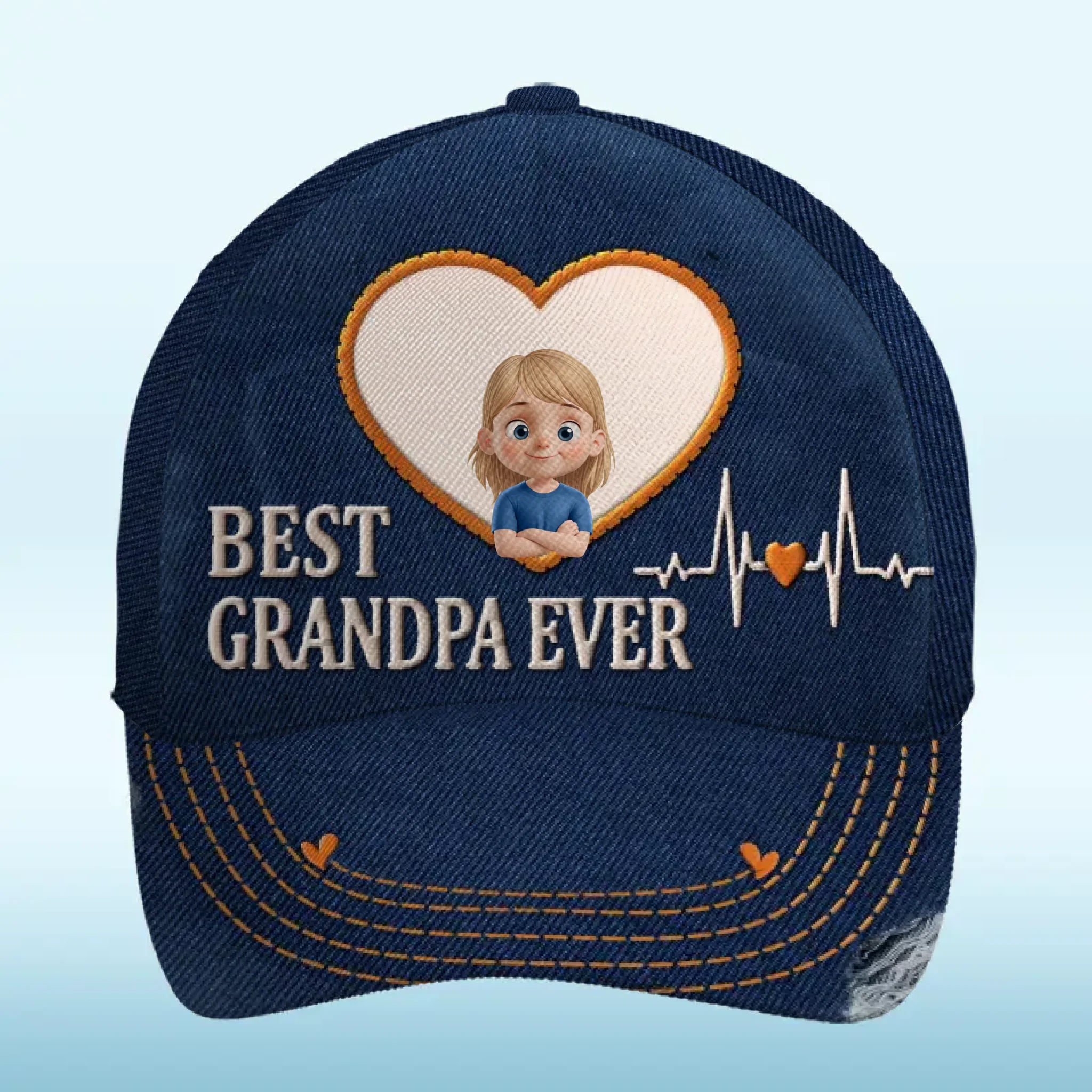 Where Love Never Ends - Family Personalized Custom Hat, All Over Print Classic Cap - Gift For Family Members - Image 2