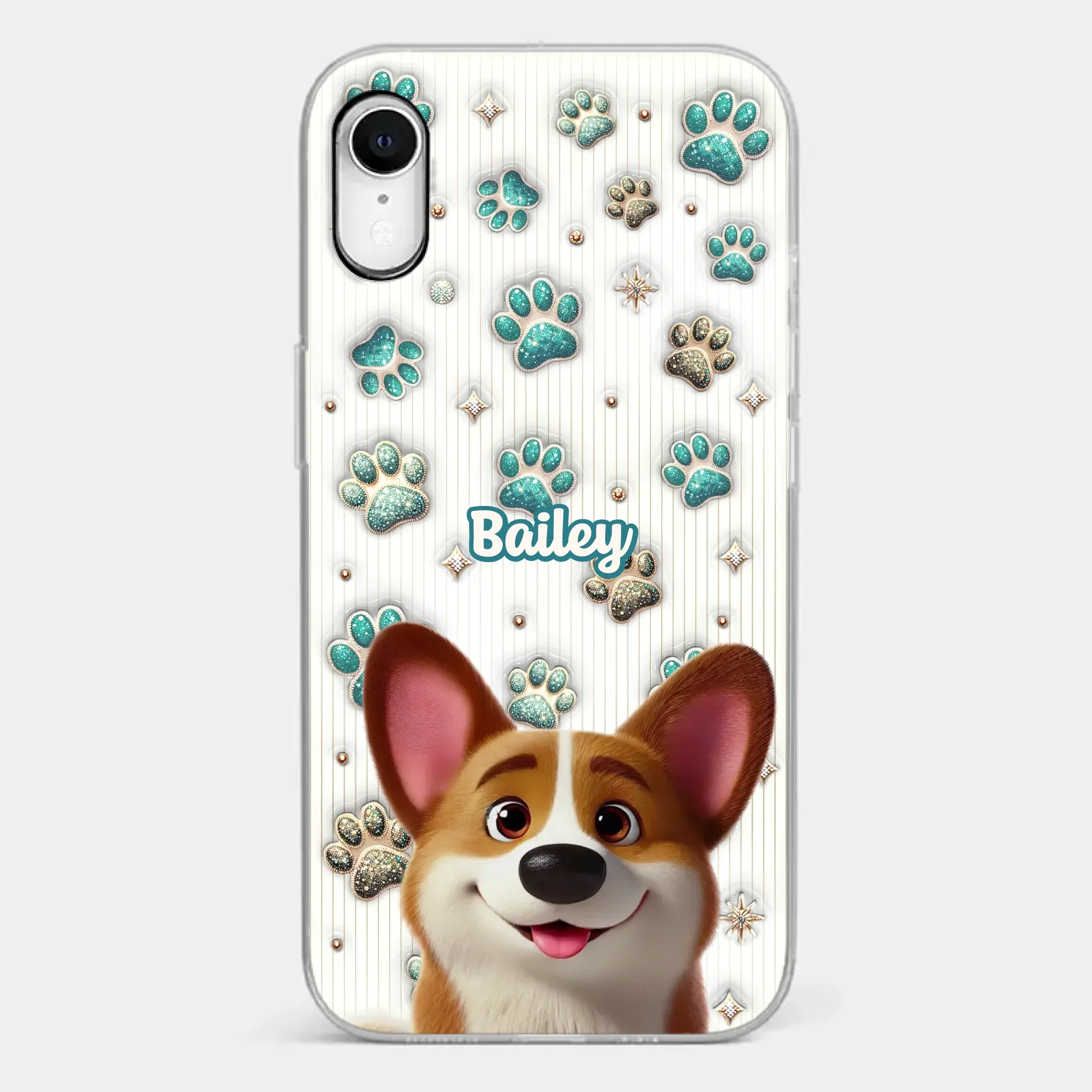 Where There’s A Dog, There’s A Way - Dog Personalized Custom 3D Inflated Effect Printed Clear Phone Case - Gift For Pet Owners, Pet Lover - Image 25