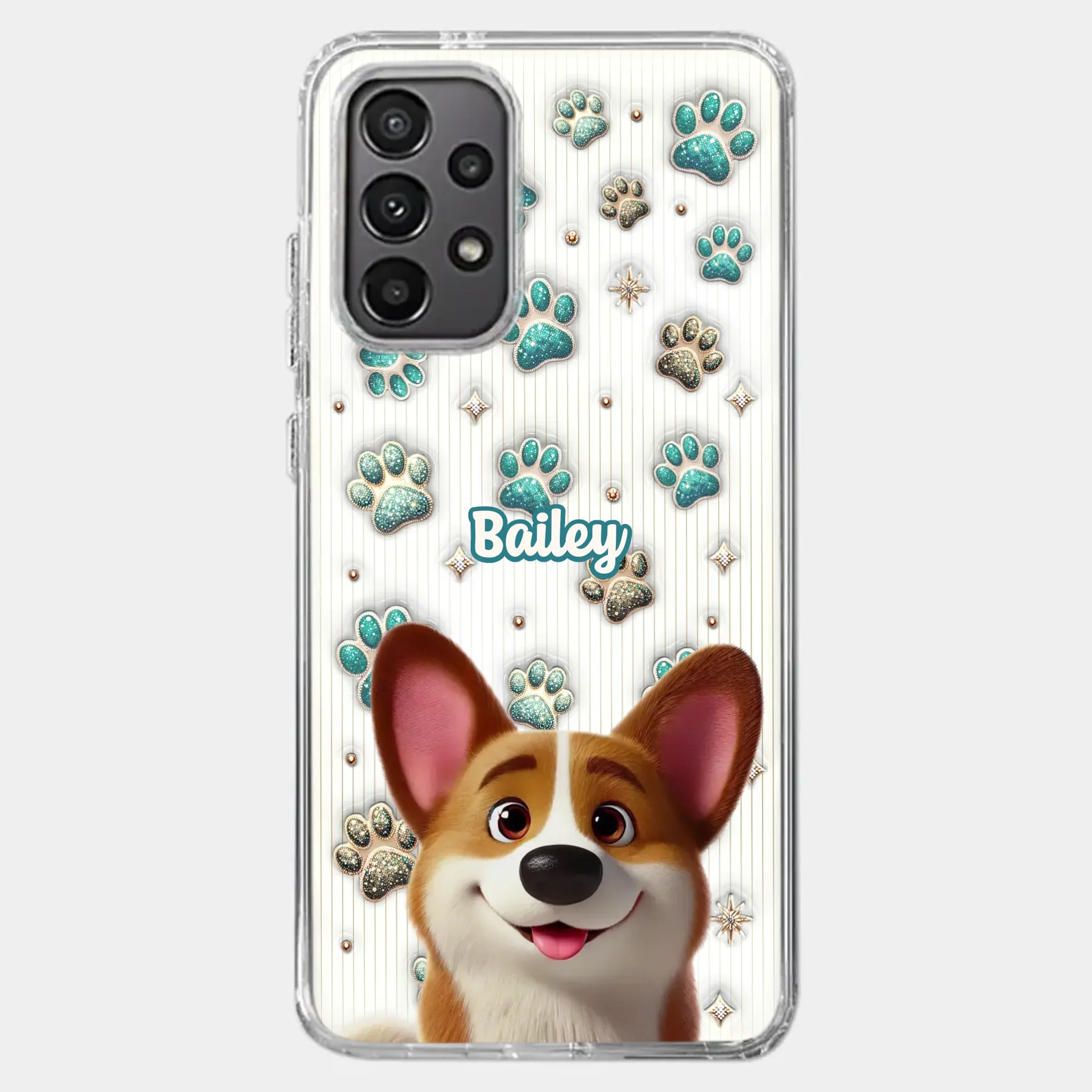 Where There’s A Dog, There’s A Way - Dog Personalized Custom 3D Inflated Effect Printed Clear Phone Case - Gift For Pet Owners, Pet Lover - Image 36