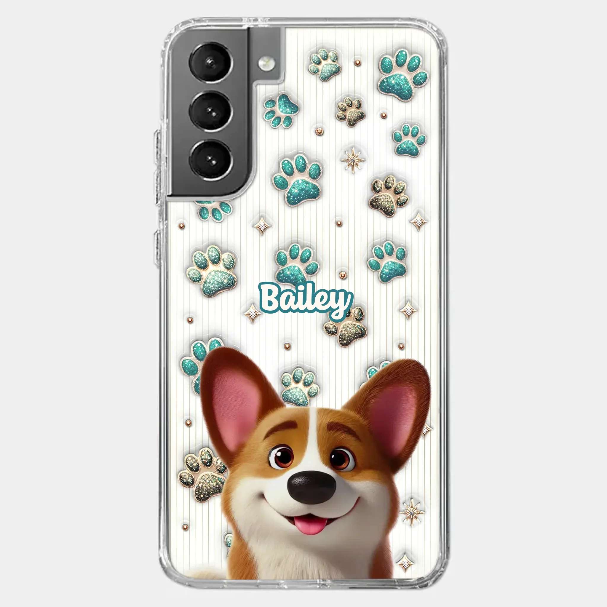 Where There’s A Dog, There’s A Way - Dog Personalized Custom 3D Inflated Effect Printed Clear Phone Case - Gift For Pet Owners, Pet Lover - Image 40