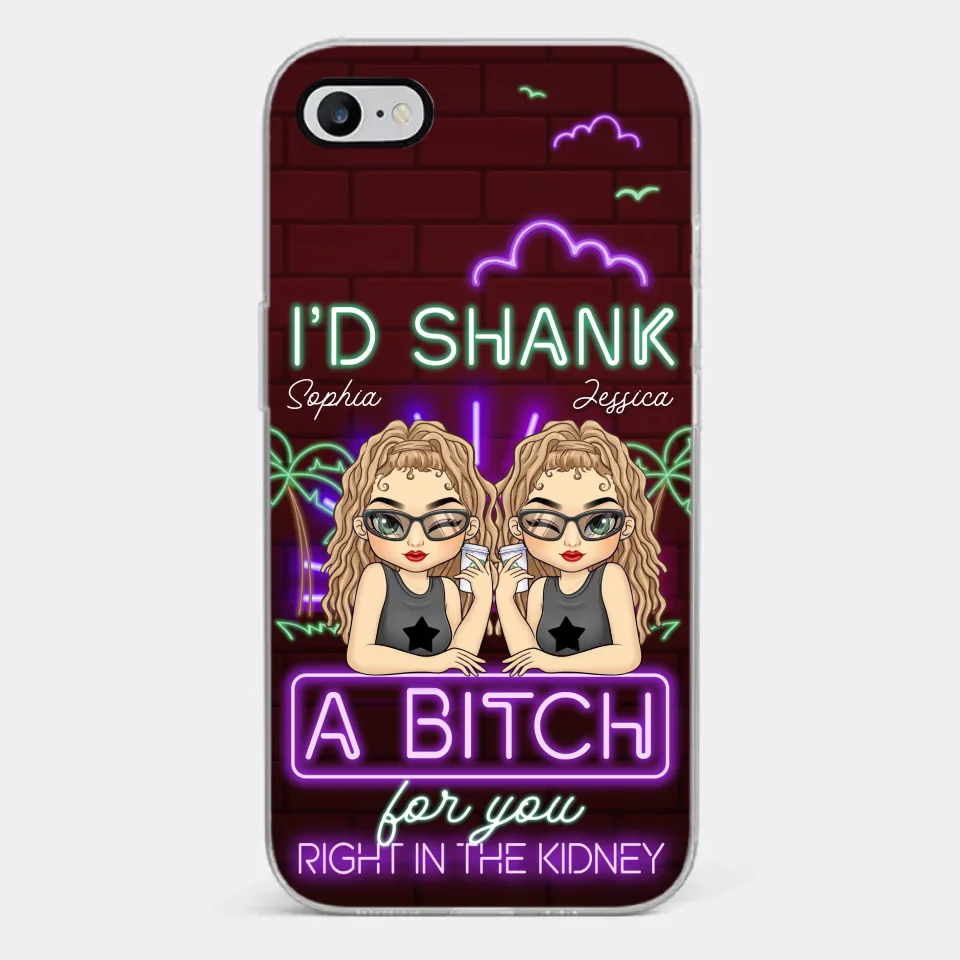With You, It’s Always Fun - Bestie Personalized Custom Clear Phone Case - Gift For Best Friends, BFF, Sisters - Image 24