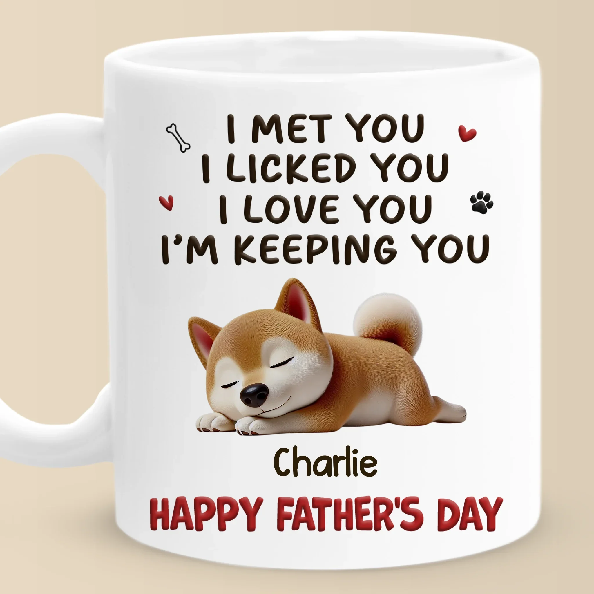 World’s Best Ball Thrower - Dog Personalized Custom Mug - Father's Day, Gift For Pet Owners, Pet Lovers - Image 2