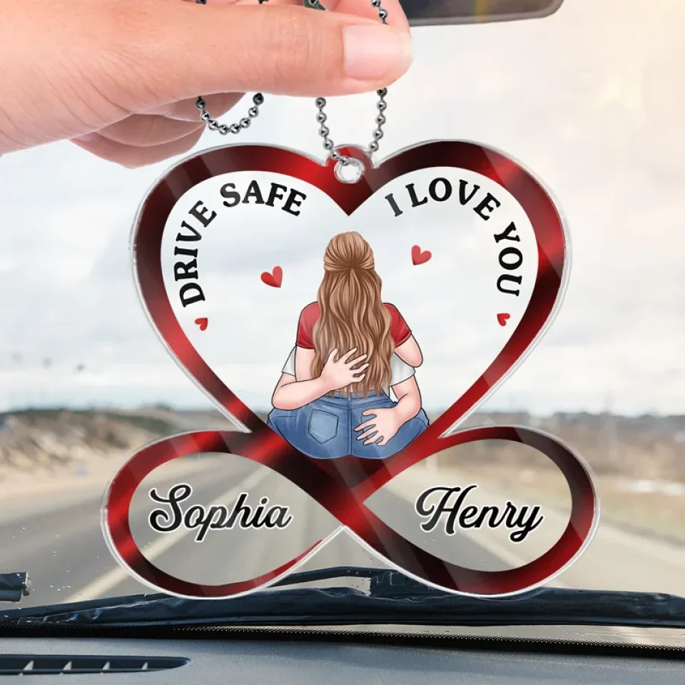 You And Me, We Got This - Couple Personalized Custom Car Ornament - Acrylic Custom Shaped - Christmas Gift For Husband Wife, Anniversary - Image 4