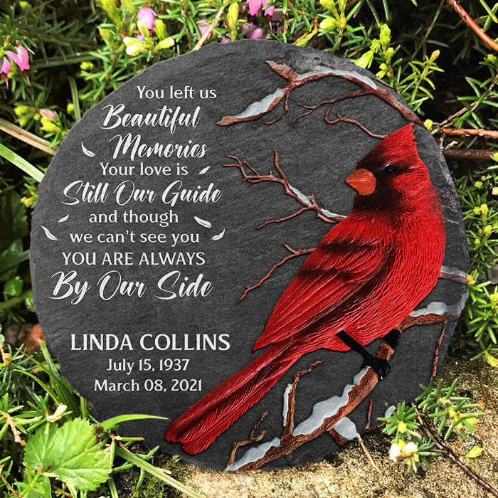You Are Always By Our Side - Personalized Memorial Stone, Human Grave Marker - Memorial Gift, Sympathy Gift - Image 2