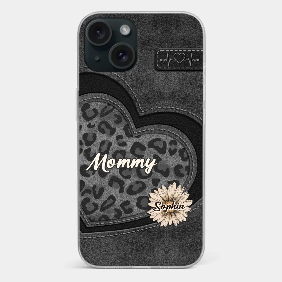 You Are My Forever Flower, Mom - Family Personalized Custom Clear Phone Case - Gift For Mom, Grandma - Image 21