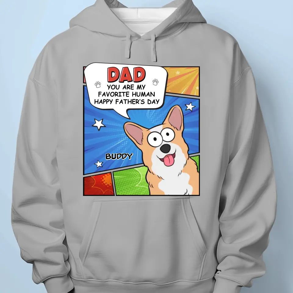 You Are My Super Hero - Dog Personalized Custom Unisex T-shirt, Hoodie, Sweatshirt - Father's Day, Gift For Pet Owners, Pet Lovers - Image 5