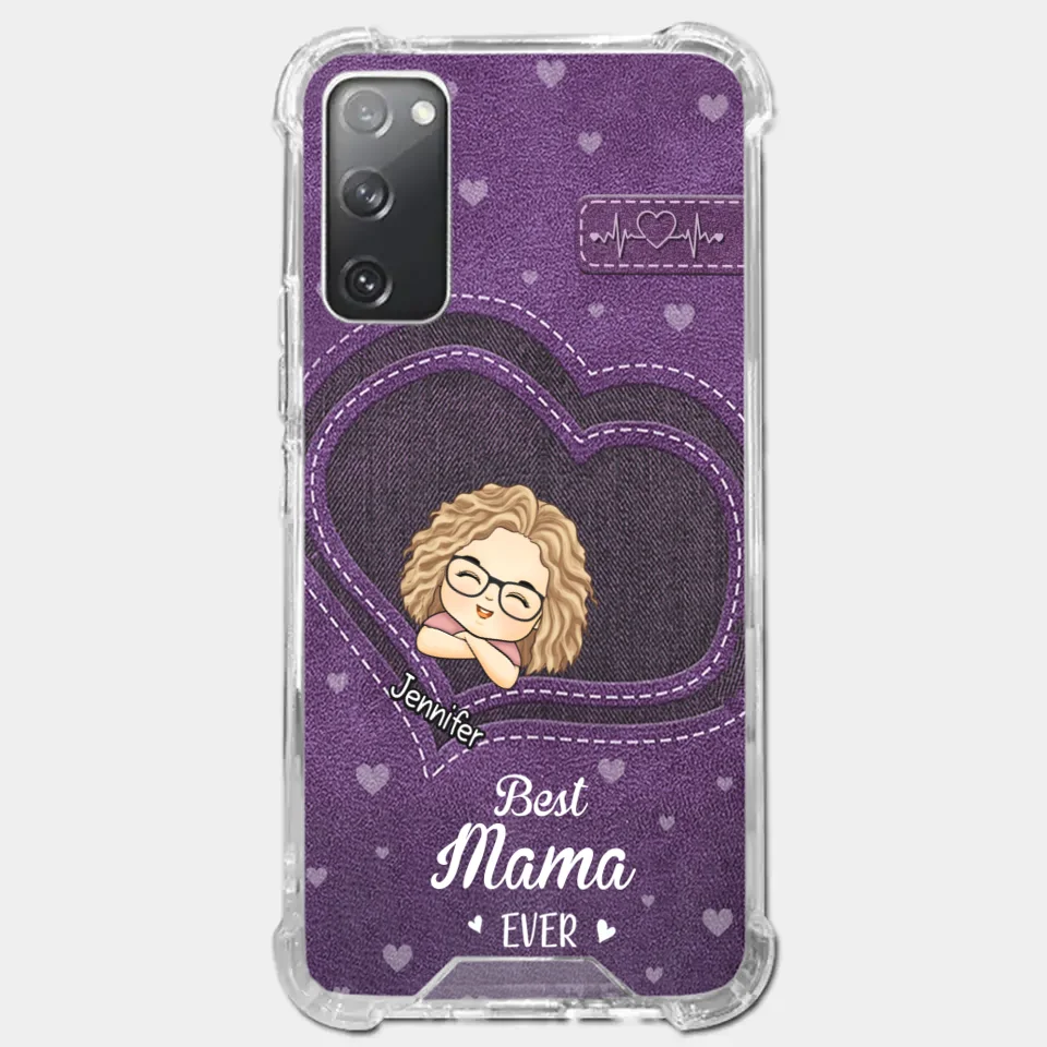 You Are The Most Awesome Mama - Family Personalized Custom Clear Phone Case - Gift For Mom, Grandma - Image 38