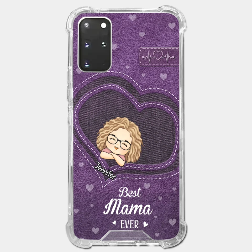 You Are The Most Awesome Mama - Family Personalized Custom Clear Phone Case - Gift For Mom, Grandma - Image 40