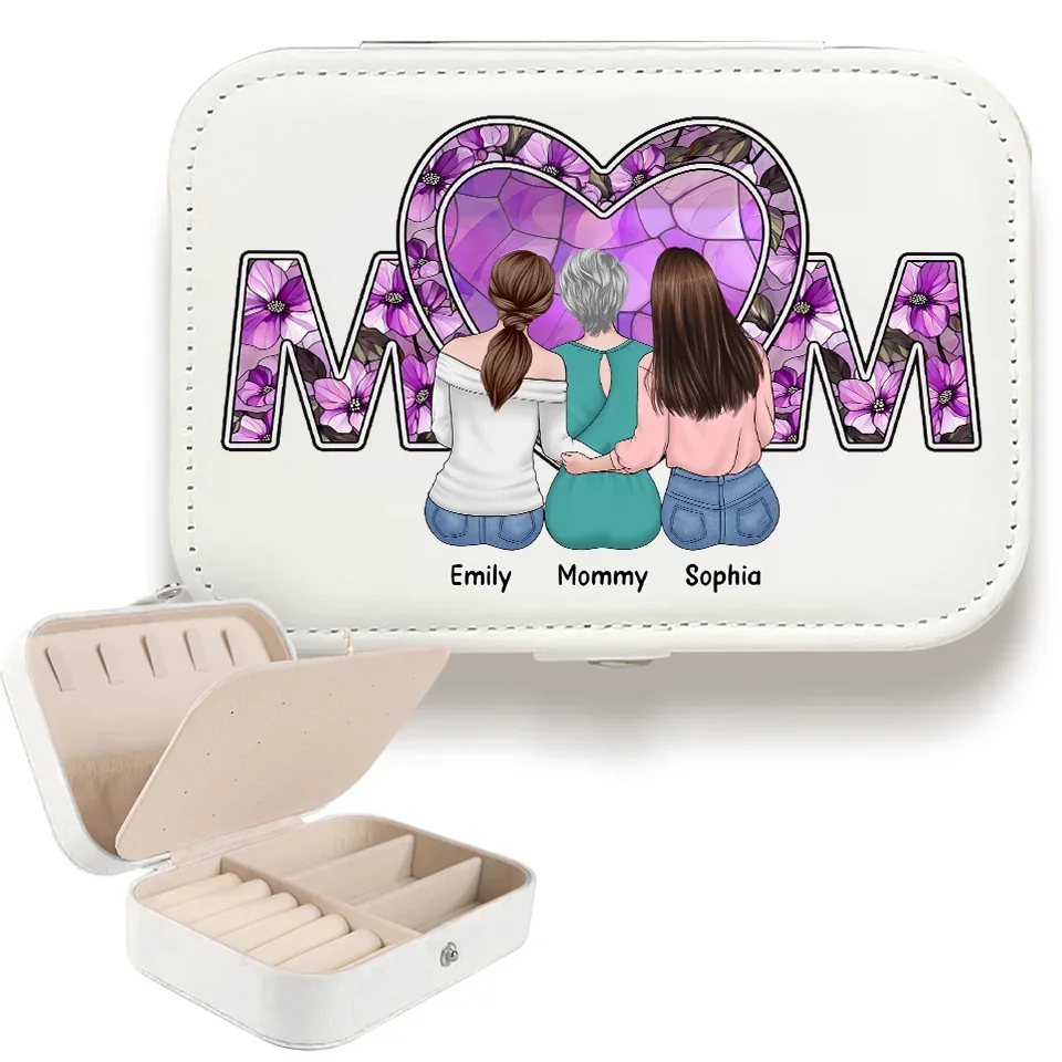 You Are The Mother Everyone Wishes They Had - Family Personalized Custom Jewelry Case - Gift For Mom, Grandma - Image 5