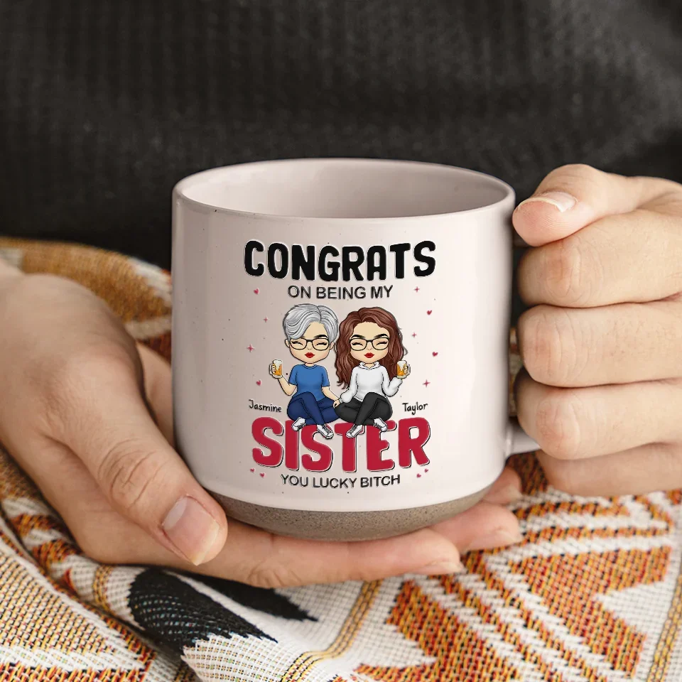 You Bring Out The Best In Me - Bestie Personalized Custom Printed Pottery Mug - Gift For Best Friends, BFF, Sisters - Image 5