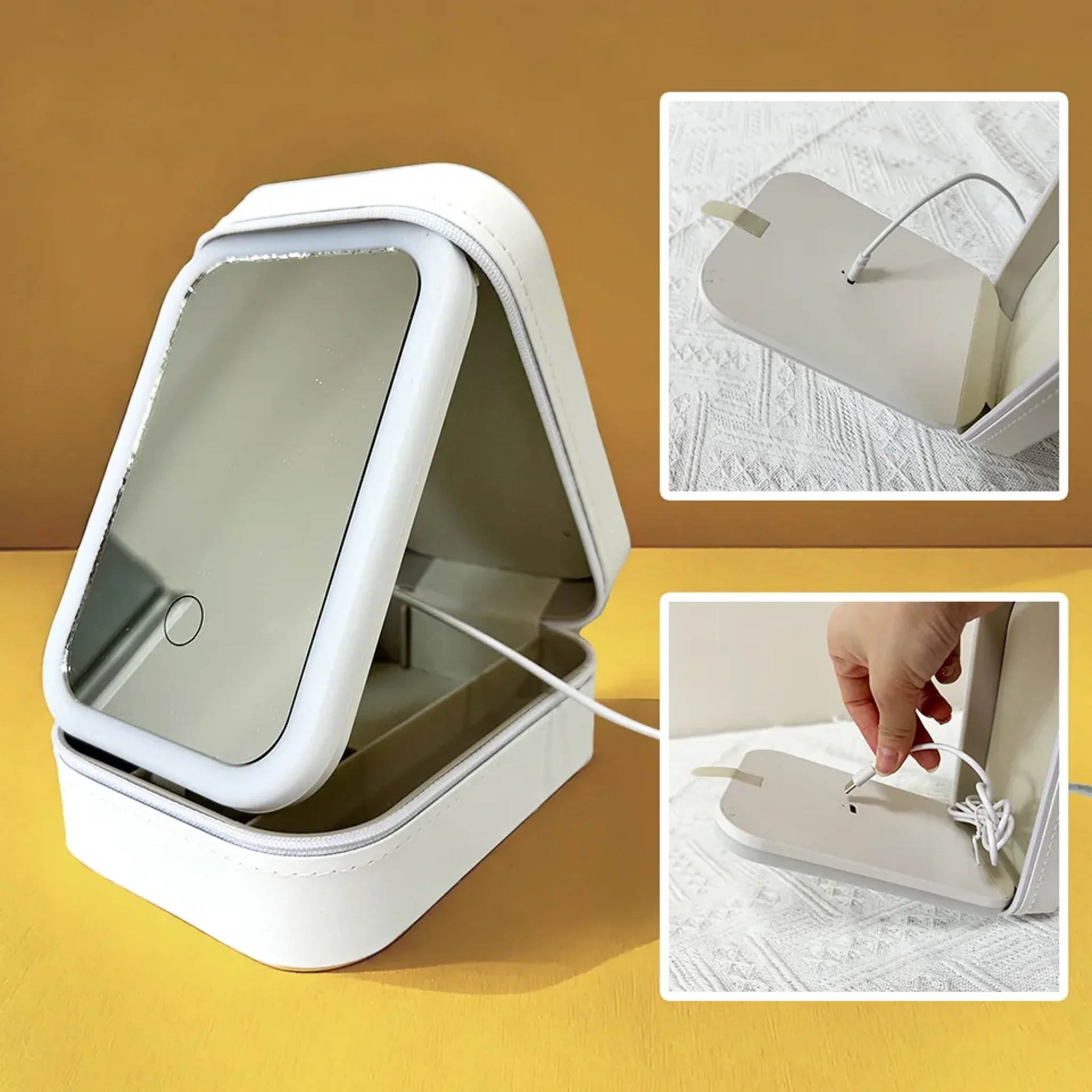 You Have A Heart Full Of Love - Family Personalized Custom Jewelry Box LED Makeup - Gift For Mom, Daughter - Image 8
