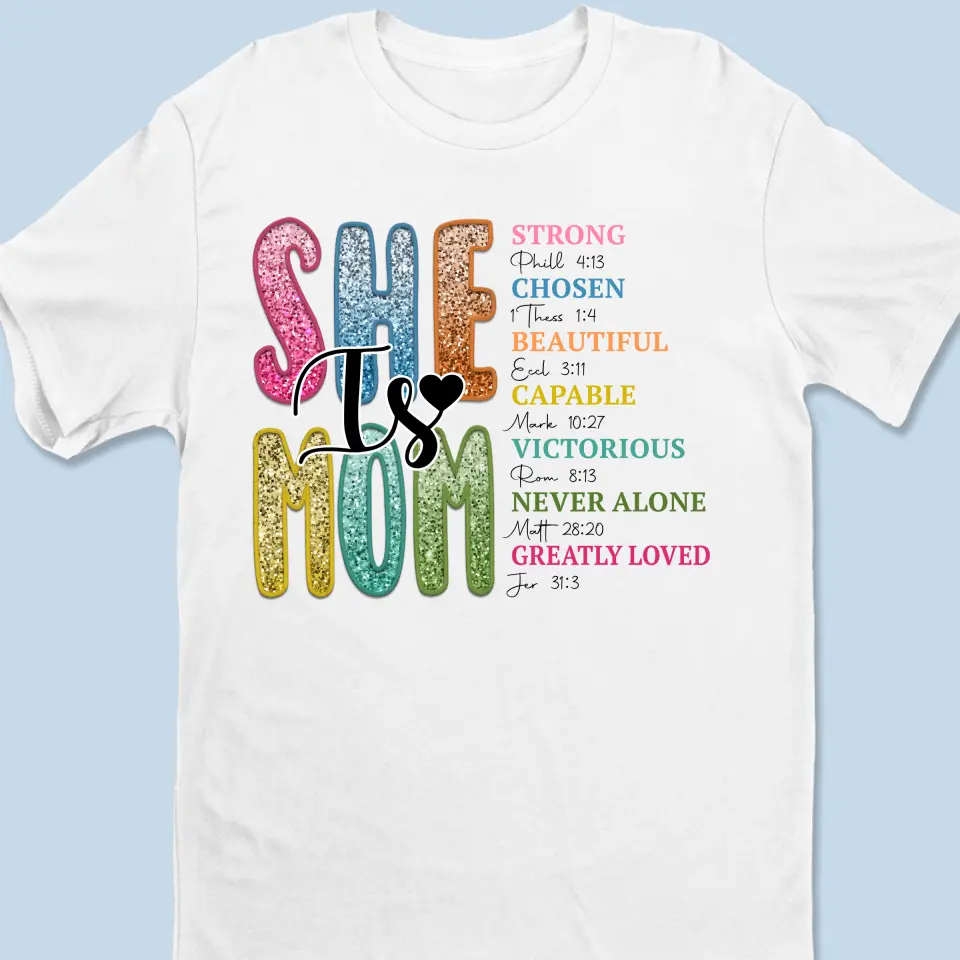 You Inspire Me The Most In My Life - Family Personalized Custom Unisex T-shirt, Hoodie, Sweatshirt - Gift For Mom, Grandma - Image 2