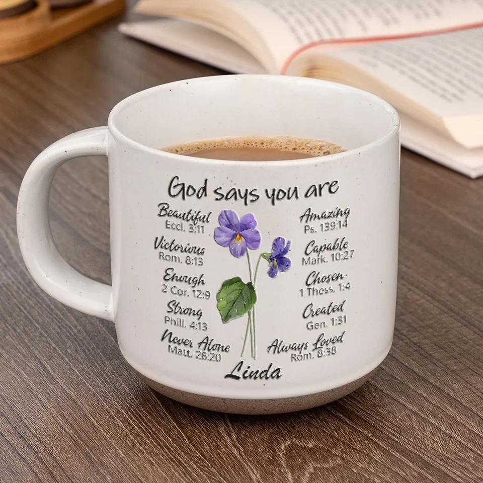 You Make Every Day Brighter Just By Being You - Bestie Personalized Custom Printed Pottery Mug - Gift For Best Friends, BFF, Sisters - Image 6