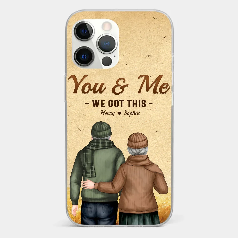 You & Me, We Got It - Couple Personalized Custom Clear Phone Case - Gift For Husband Wife, Anniversary - Image 11