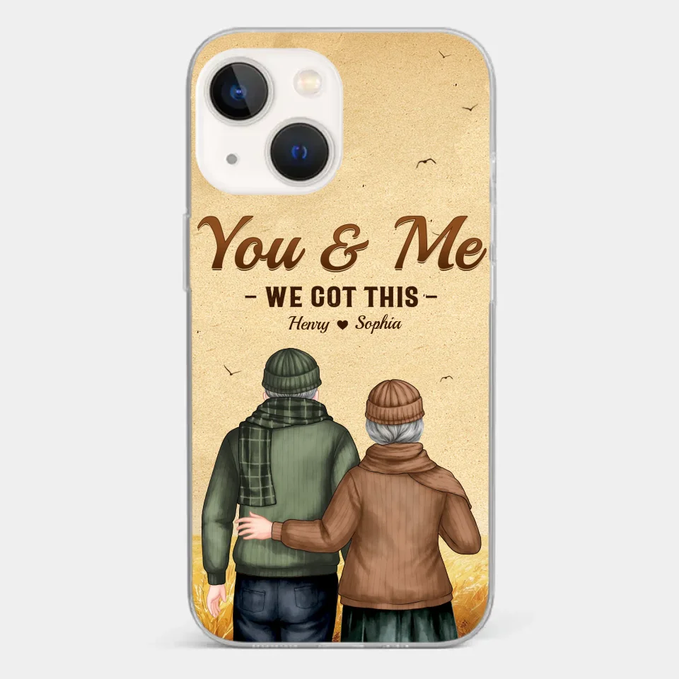 You & Me, We Got It - Couple Personalized Custom Clear Phone Case - Gift For Husband Wife, Anniversary - Image 13