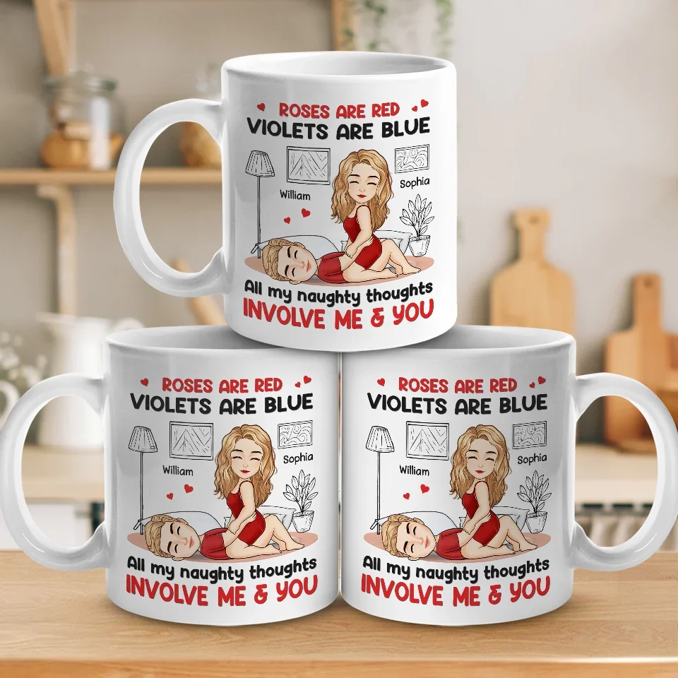 You’ll Never Walk Alone, I’m With You - Couple Personalized Custom Mug - Gift For Husband Wife, Anniversary - Image 4
