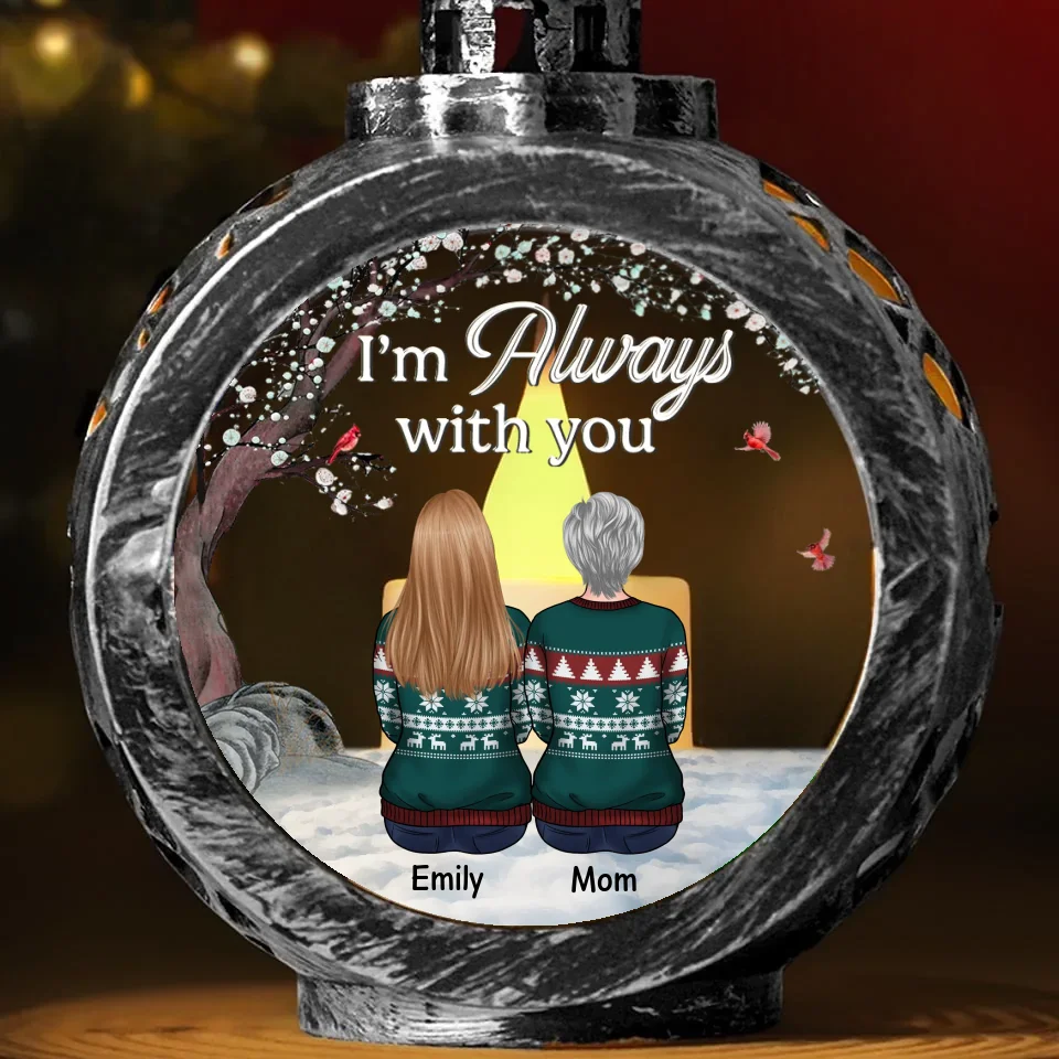 Your Life Was A Blessing, Love You Forever - Memorial Personalized Custom Candlelight Lantern Ornament - Sympathy Gift, Christmas Gift For Family Members - Image 4