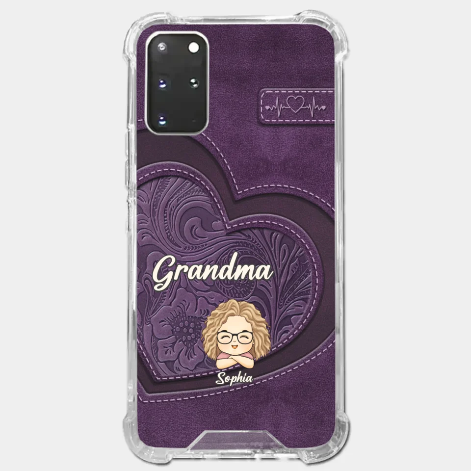 Your Unconditional Love Envelops Us - Family Personalized Custom Clear Phone Case - Gift For Mom, Grandma - Image 40