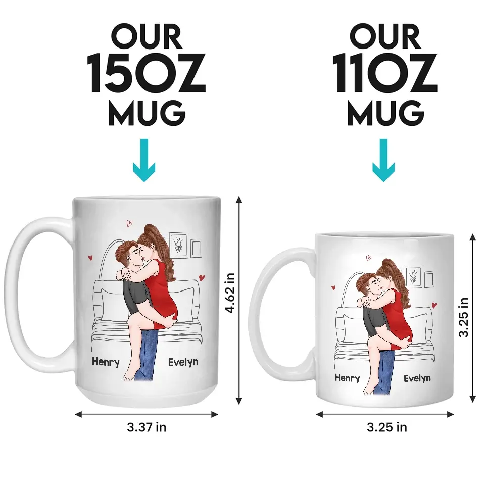 You're My Favorite Everything - Couple Personalized Custom Mug - Gift For Husband Wife, Anniversary - Image 5