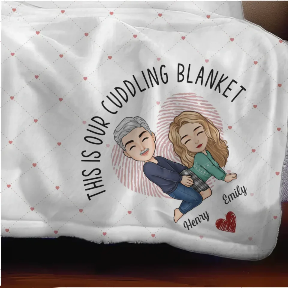 You're My Favorite Thing To Do - Couple Personalized Custom Blanket - Christmas Gift For Husband Wife, Anniversary - Image 7